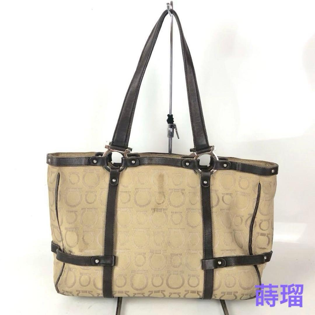Salvatore Ferragamo フェラガモ ガンチーニ トートバッグ拍卖
