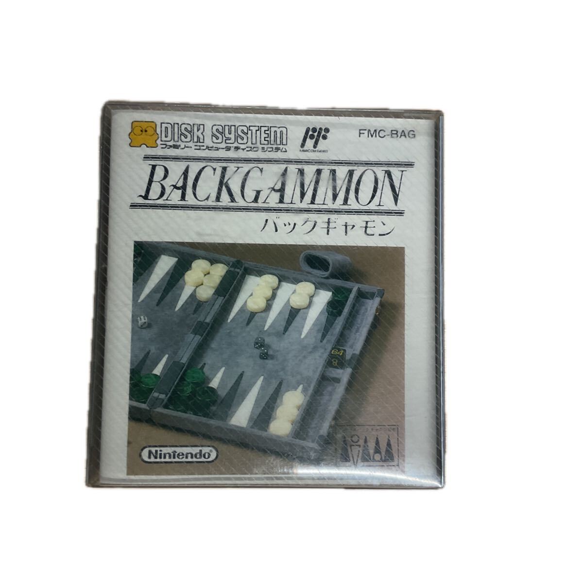 ★バックギャモン ファミコン ディスクシステム 任天堂 ゲームソフト★拍卖