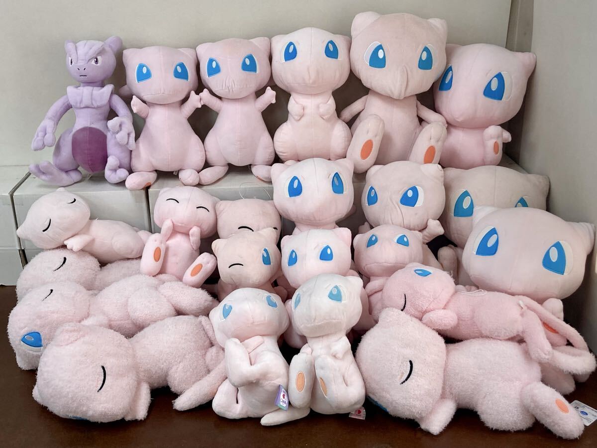 RR710) ポケモン ミュウ ミュウツー ぬいぐるみ 大量セット まとめ売り プライズ ポケットモンスター拍卖