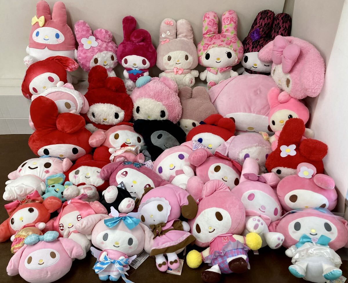 RR729) サンリオ マイメロディ ぬいぐるみ 大量セット まとめ売り Sanrio SMILES プライズ マイメロ拍卖