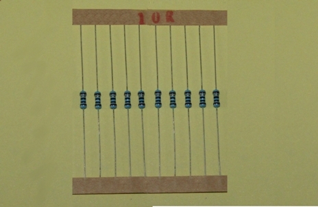 金属皮膜抵抗(ヒューズ抵抗) 10Ω 1/4W 10本セット拍卖