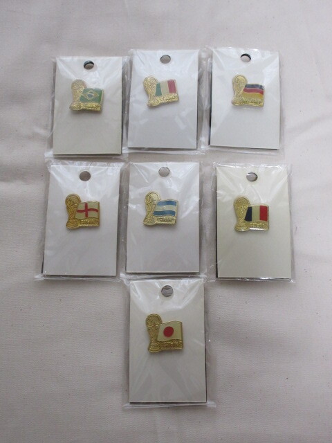 ★☆FIFAワールドカップ2002 Gillette 大会記念ピンズセット 中古品☆★拍卖