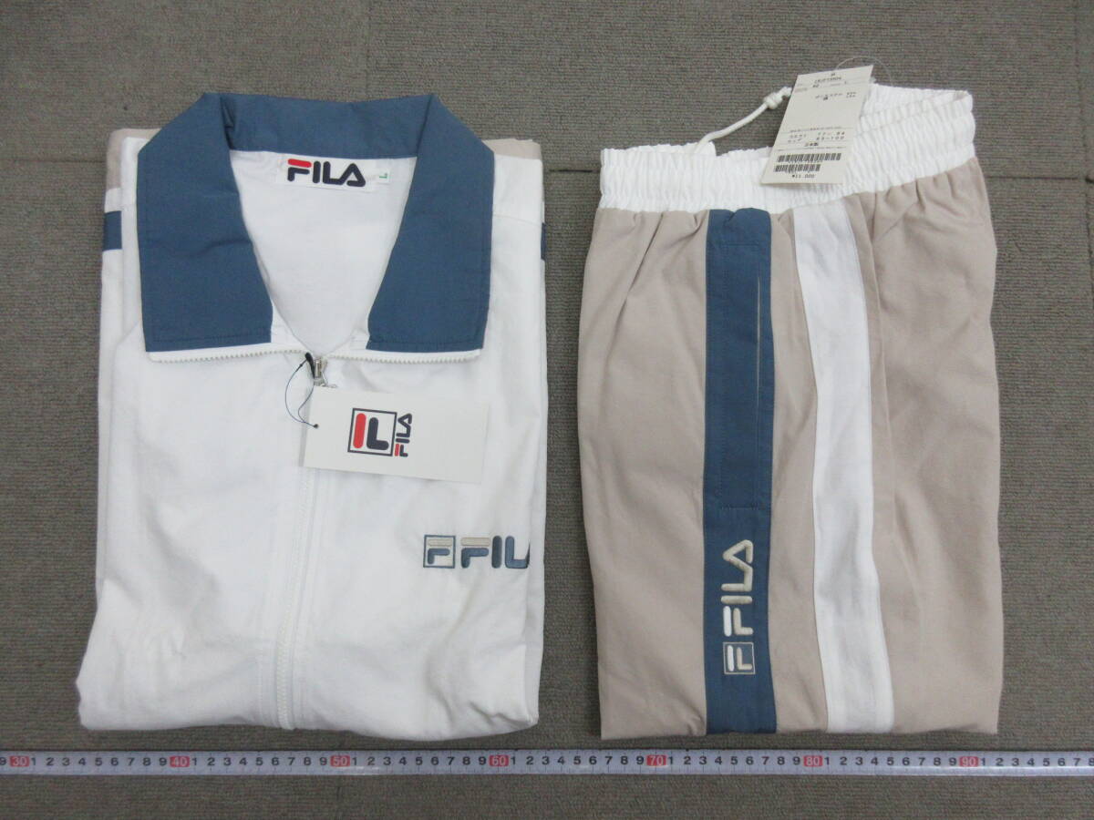 M【11-5】★4 スポーツ店在庫品 FILA フィラ レディス ウインドブレーカー 上下 L ジャケット パンツ 未使用長期保管品【9-23】拍卖