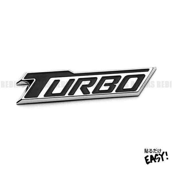 送料無料 TURBO アングラー エンブレム 【ブラック】 ターボ ステッカー 3D 立体 シール クール カー SUV 排気量 スポーツタイプ 車 汎用拍卖