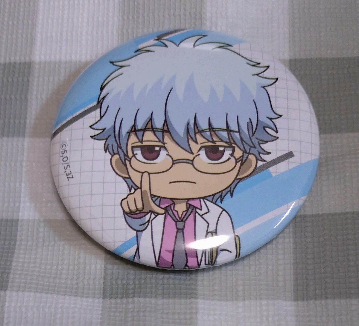 銀魂 3年Z組銀八先生 缶バッジ 坂田銀時拍卖