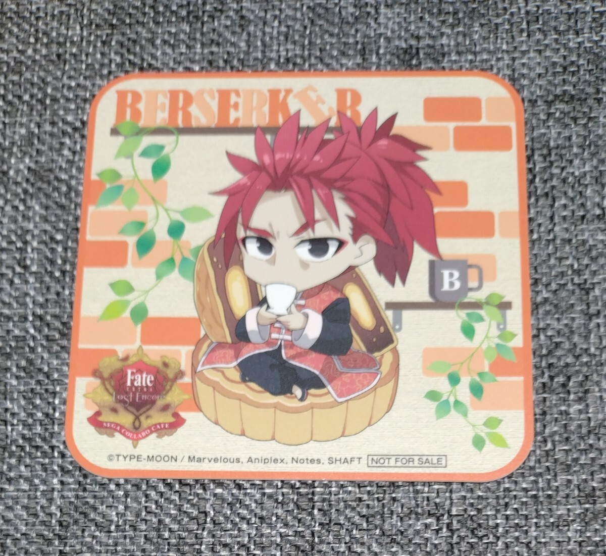Fate/Grand Order バーサーカー コースター セガコラボカフェ 非売品拍卖