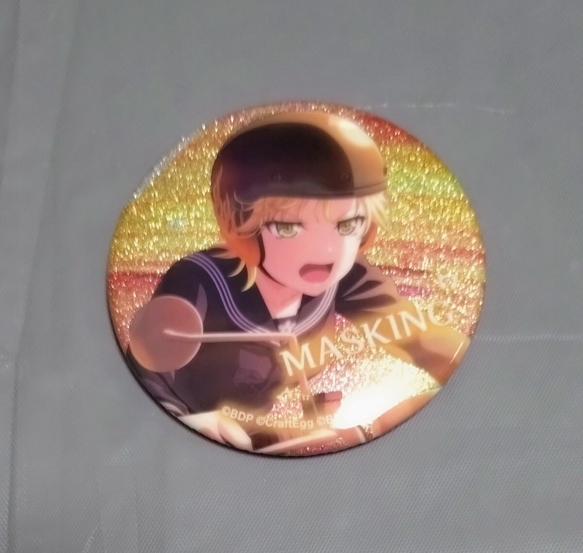 BanG Dream!(バンドリ!)マスキング、佐藤ますき 缶バッジ拍卖