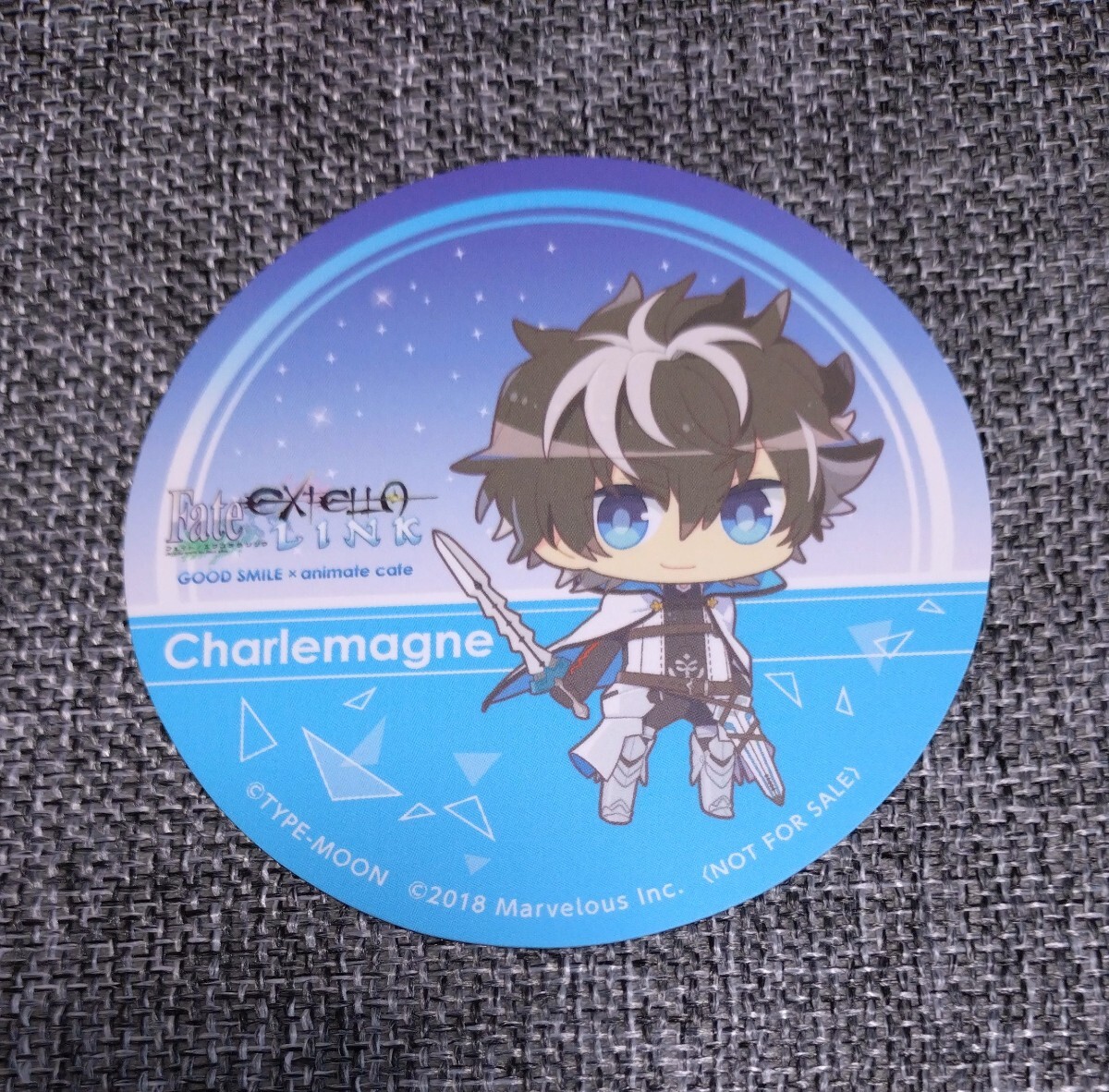 Fate/EXTELLA LINK シャルルマーニュ ペーパーコースター 非売品拍卖