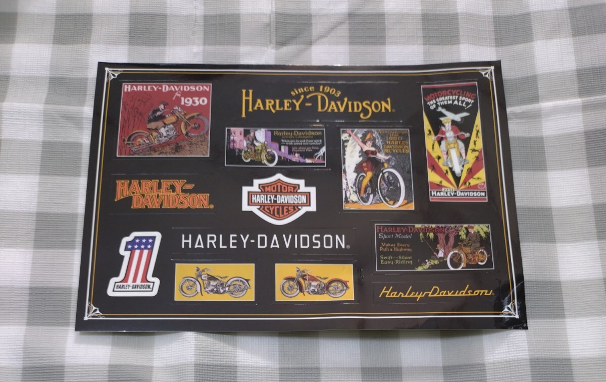HARLEY-DAVIDSON ステッカー ハーレーダビットソン拍卖