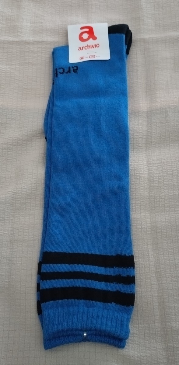 ARCHIVIO 22〜24 ブルー アルチビオ ハイソックス ゴルフ拍卖