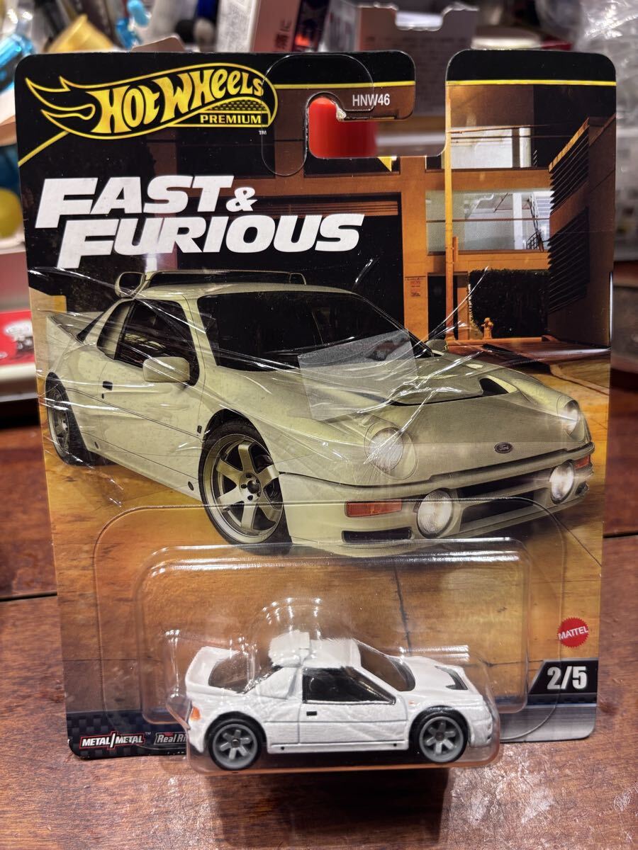 ホットウィールFAST&FURIOUSワイルドスピード1/64?FORDフォードRS200台紙にラップ付着他HOTWHEELS等有同梱定形外可拍卖