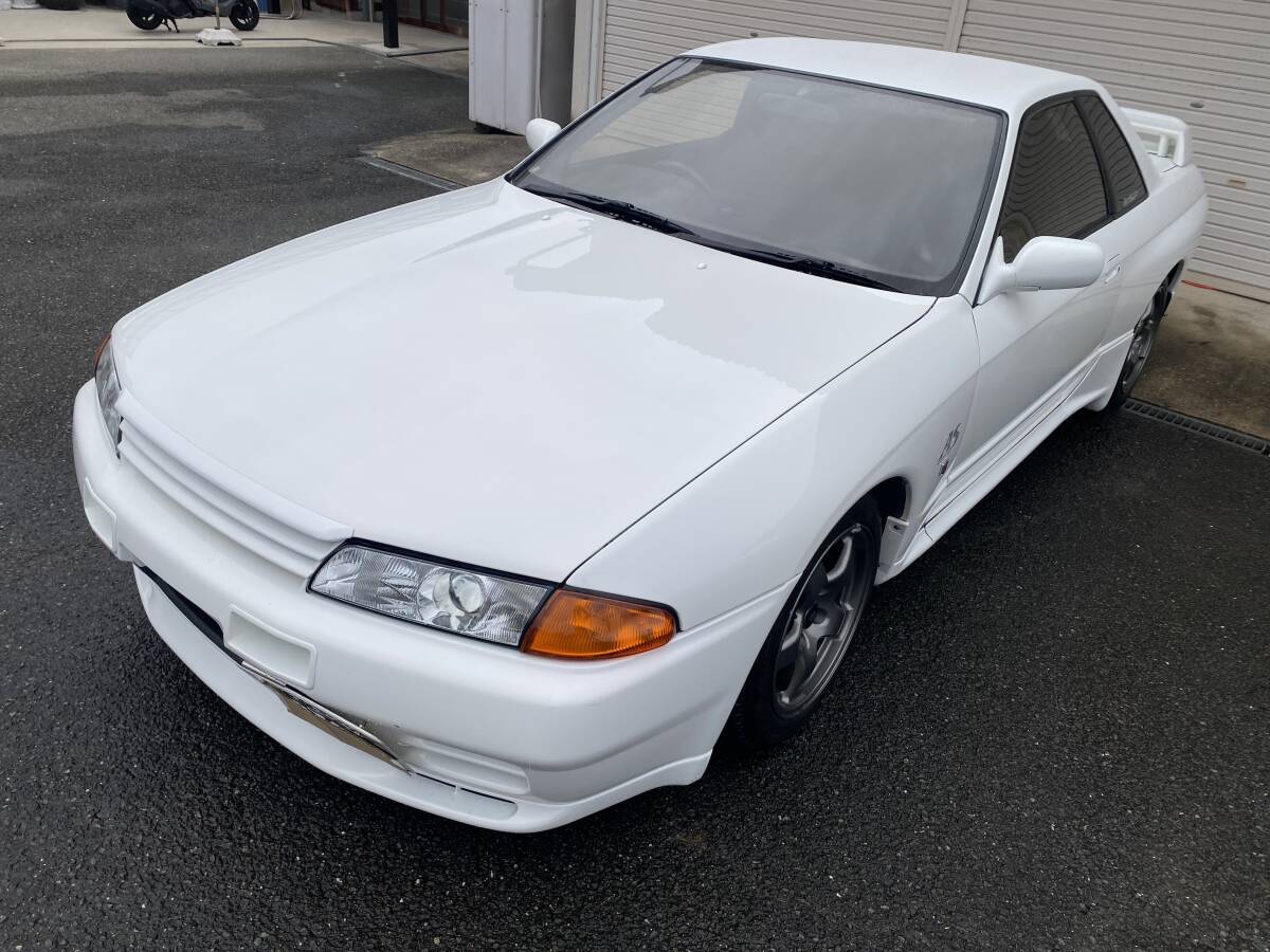 希少当時二桁ナンバー 絶版パーツ多数 29年大事に乗ってました スカイライン GT-R BNR32 R32GT-R RB26 オーリンズ チタンマフラー他拍卖
