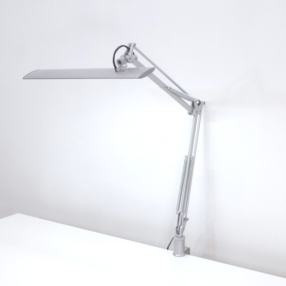 KOKUYO コクヨ デスクライト SDA-LEDFLA10 LED照明 シェード幅40cm 昼白色 卓上型 ホワイト 明かり YH16002 中古オフィス家電拍卖