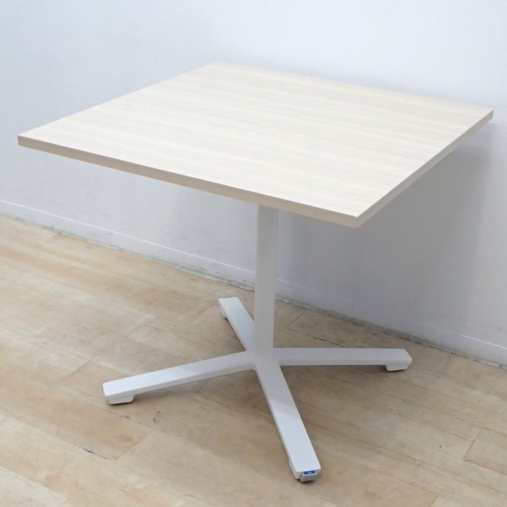 コクヨ DAYS OFFICE flip top フリップトップ ミーティングテーブル W800 キャスター 天板フラップ 木目 カフェ KK18500 中古オフィス家具拍卖