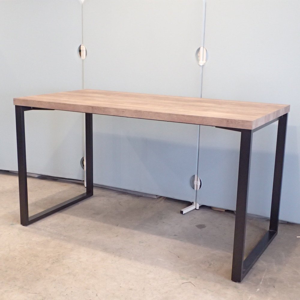 オカムラ アルトピアッツァ ハイテーブル MB612A MW72 ナチュラル 木目 W1800 D900 H1000 カウンター カフェ KK19339 中古オフィス家具拍卖