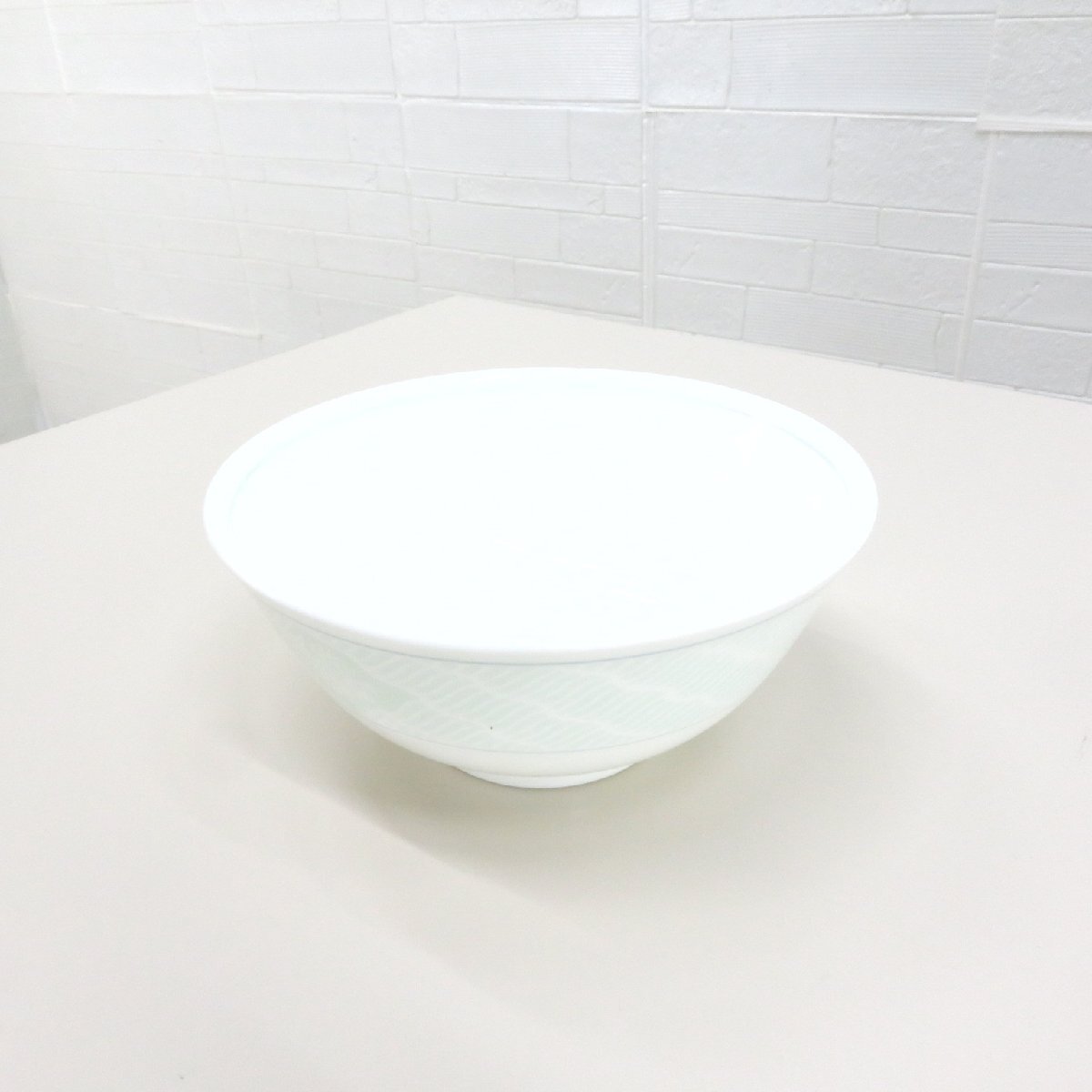 ★美品★10枚セット★Noritake ノリタケ 皿 ホワイト スープ碗 中華食器 スープ碗 スープボール 日本製 約12cm YH15671-1 中古オフィス雑貨拍卖