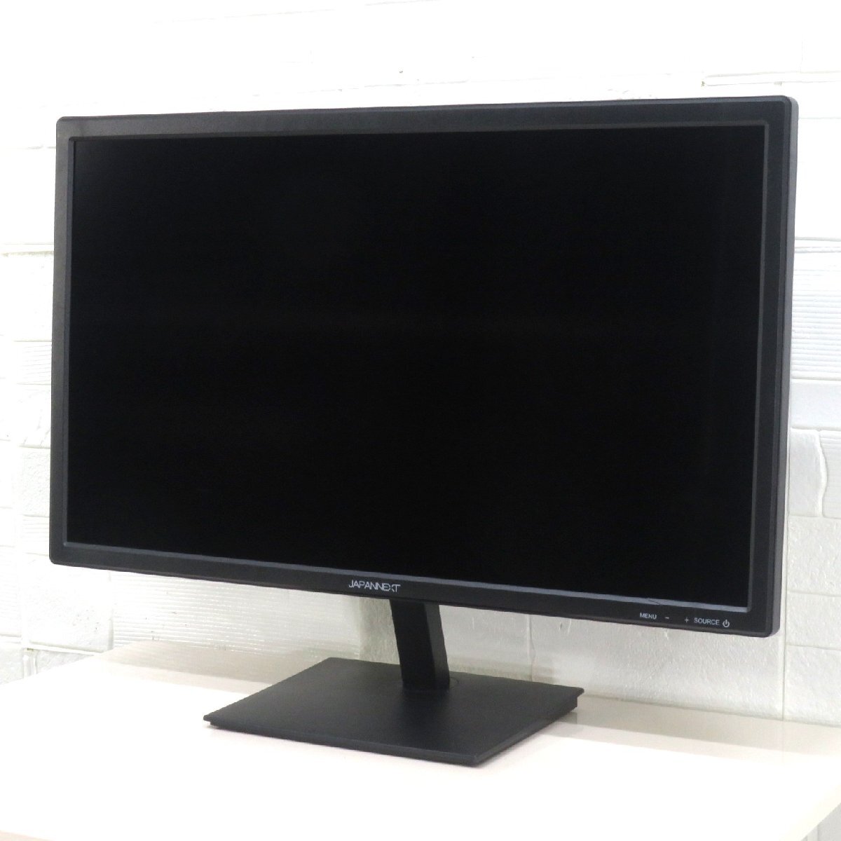 JAPANNEXT ジャパンネクスト 23.6型 液晶モニター V236FHDR-C65W ブラック ディスプレイ フリッカーフリー YH17573-1 中古オフィス家電拍卖