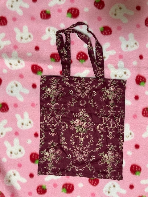 ◆非売品◆未使用◆Innocent World Innocent Rose シリーズ ノベルティ Innocent Rose 布製トート イノワクラシカル薔薇柄トート拍卖