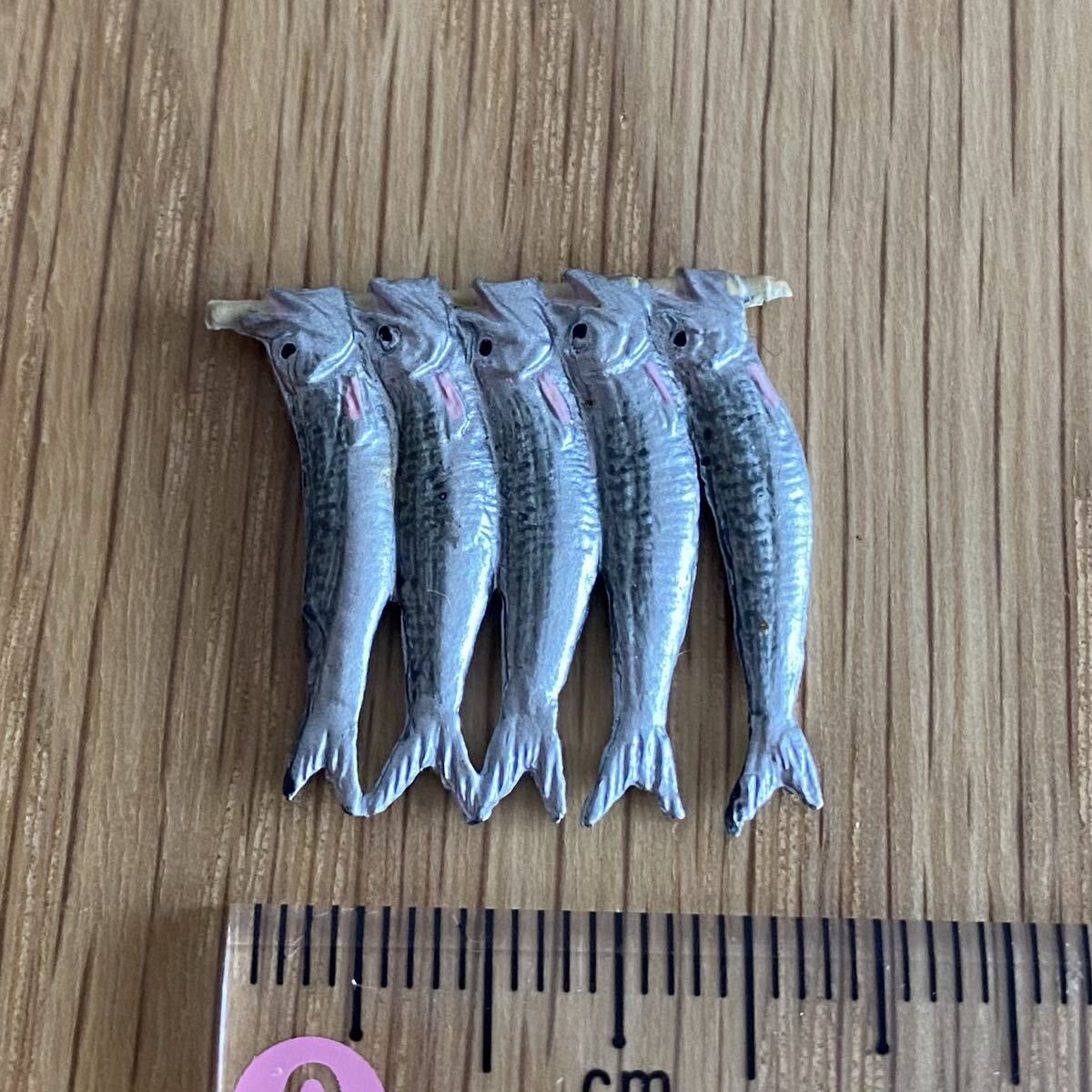 リーメント(単品)*ししゃも*ぷちサンプル バラ売り ミニチュア ドールハウス スーパー 魚拍卖