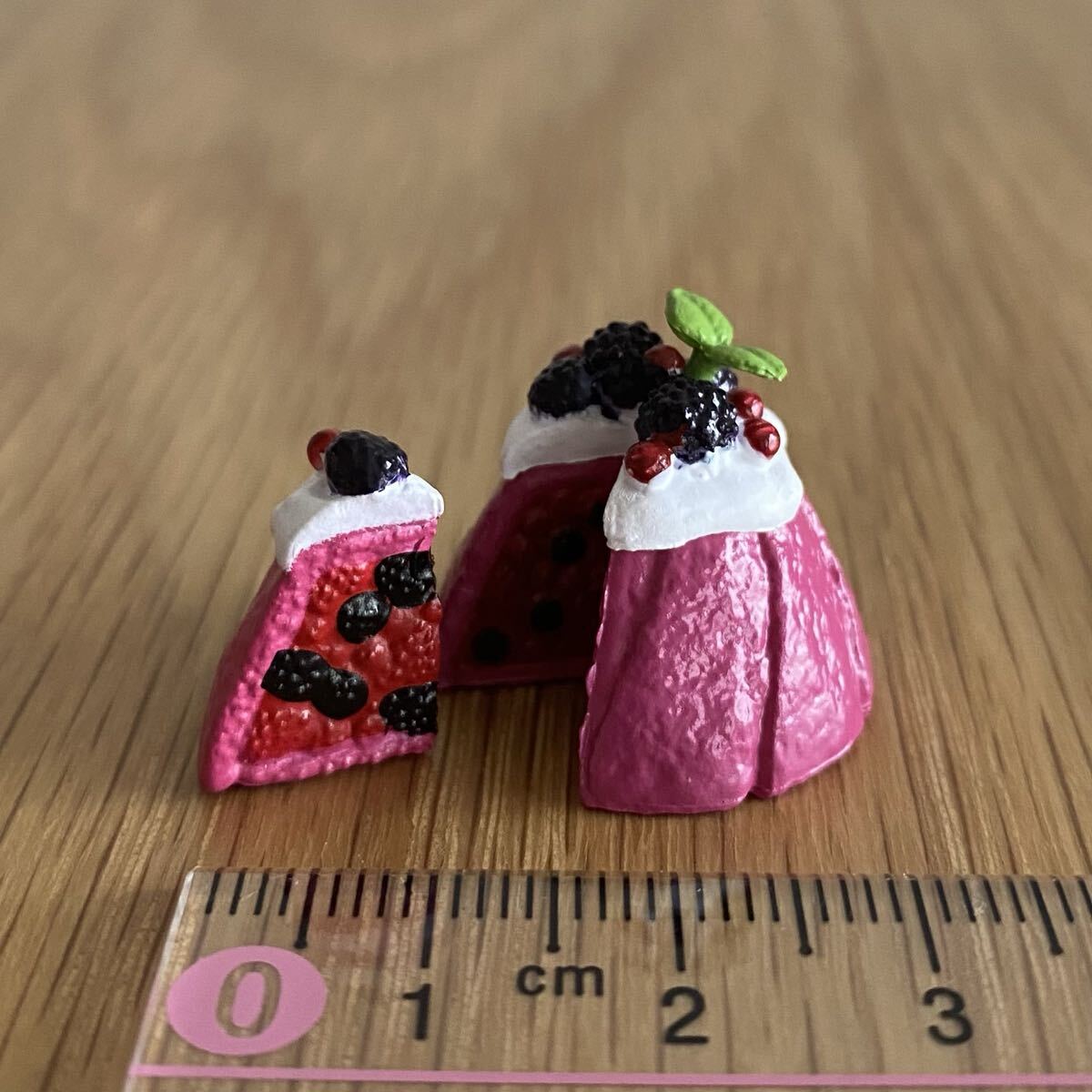 【ジャンク】リーメント(単品)*ブルーベリーケーキ*ぷちサンプル バラ売り ミニチュア マイシークレットティータイム シフォンケーキ拍卖