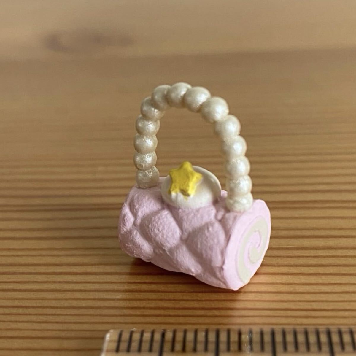 リーメント(単品)*ロールケーキのハンドバッグ*ぷちサンプル バラ売り ミニチュア Re-Ment パステルスイーツルーム キキララ サンリオ拍卖