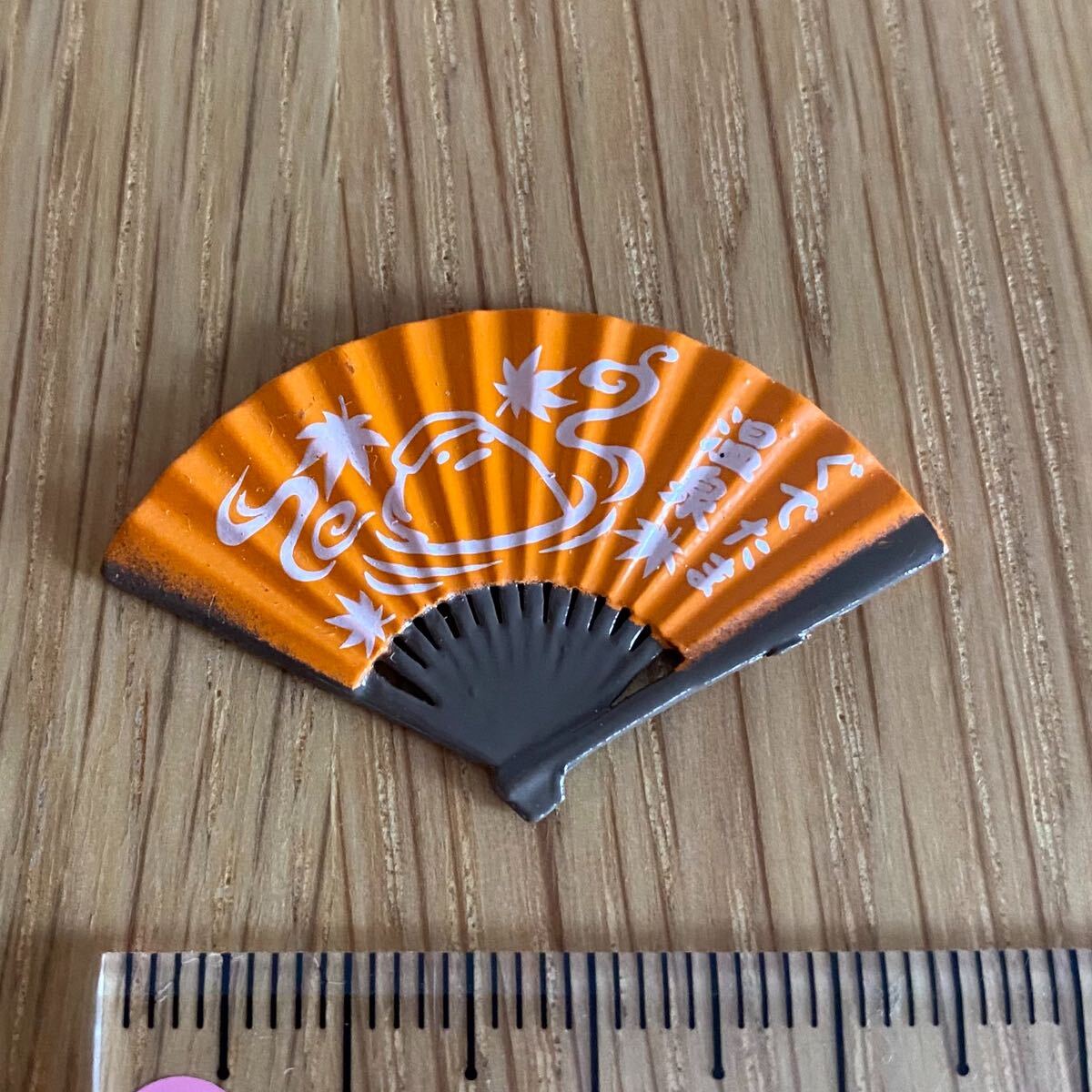 リーメント(単品)*扇子*ぷちサンプル バラ売り ミニチュア Re-Ment ぐでたま 温泉 旅館 和小物拍卖