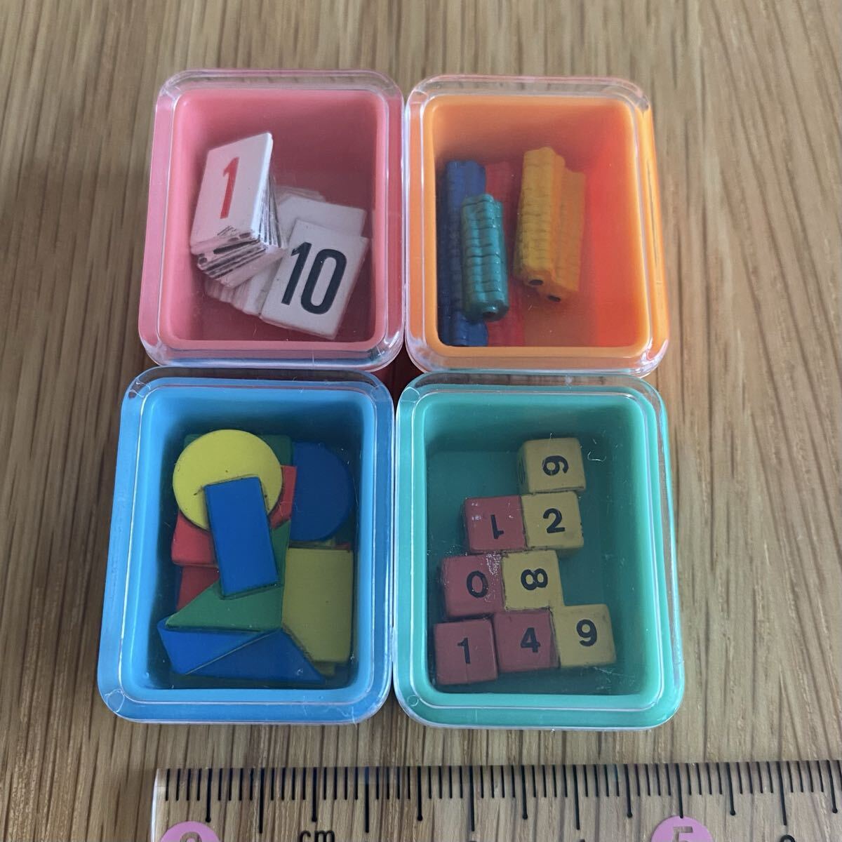 ミニチュア 算数セット さんすうセット ぼくの小学校 バンダイ ガチャ おもちゃ ドールハウス カプセルトイ拍卖