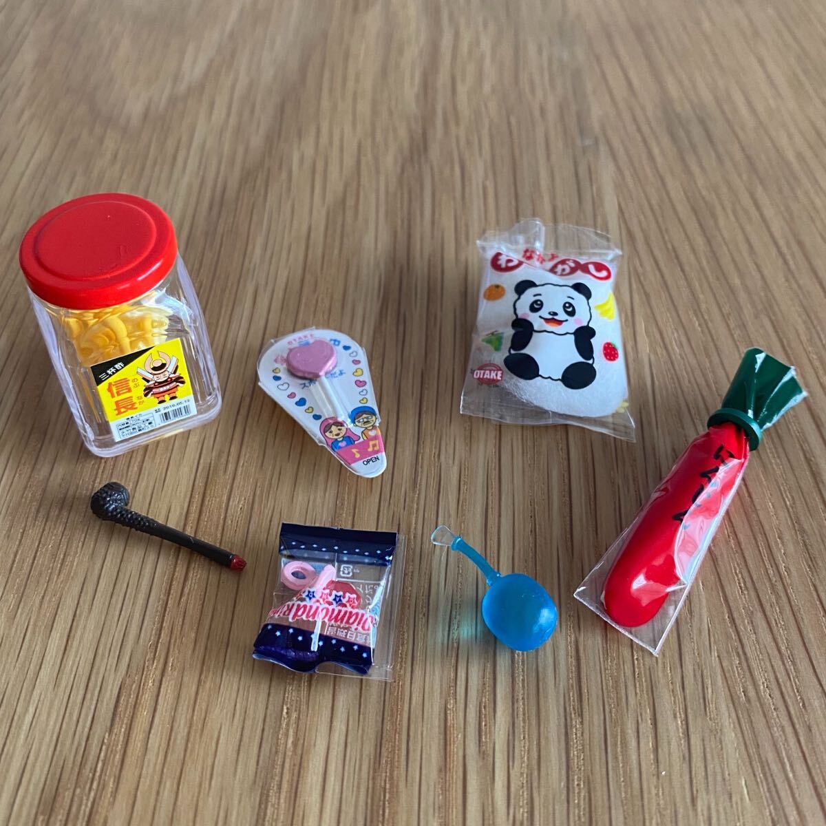 二丁目のぷち駄菓子屋さん 今日はお小遣い日 ぷちサンプル リーメント わたがし リングキャンディ拍卖