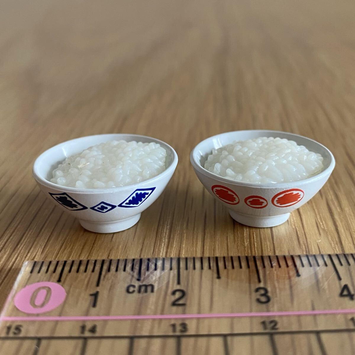 リーメント(単品)*ご飯×2*ぷちサンプル バラ売り ミニチュア Re-Ment なつかし横町3丁目 食卓 茶碗 和食拍卖