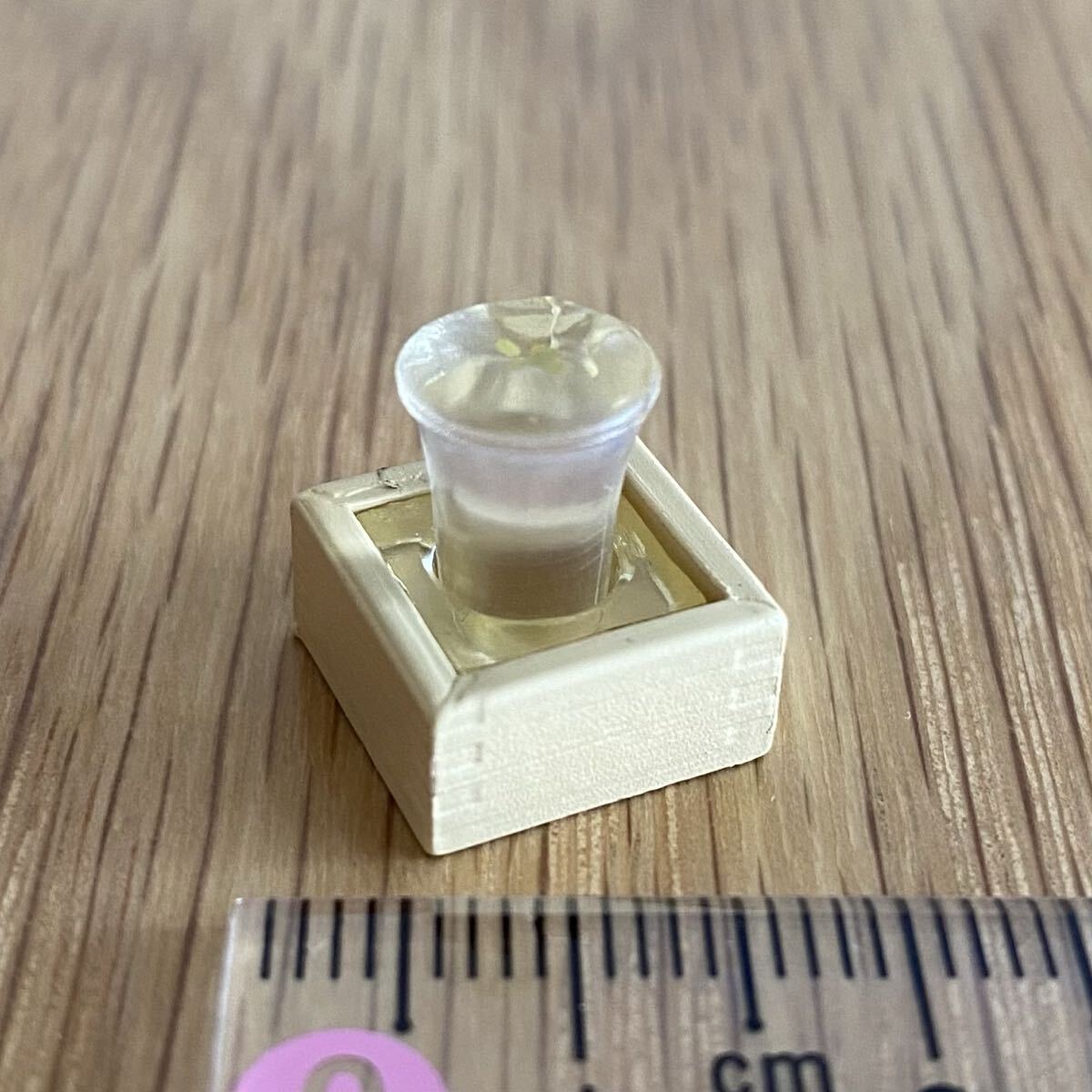 リーメント(単品)*日本酒*ぷちサンプル バラ売り ミニチュア Re-Ment もっきり 盛りこぼし 升酒 おもちゃ ドリンク 富士丸酒店拍卖