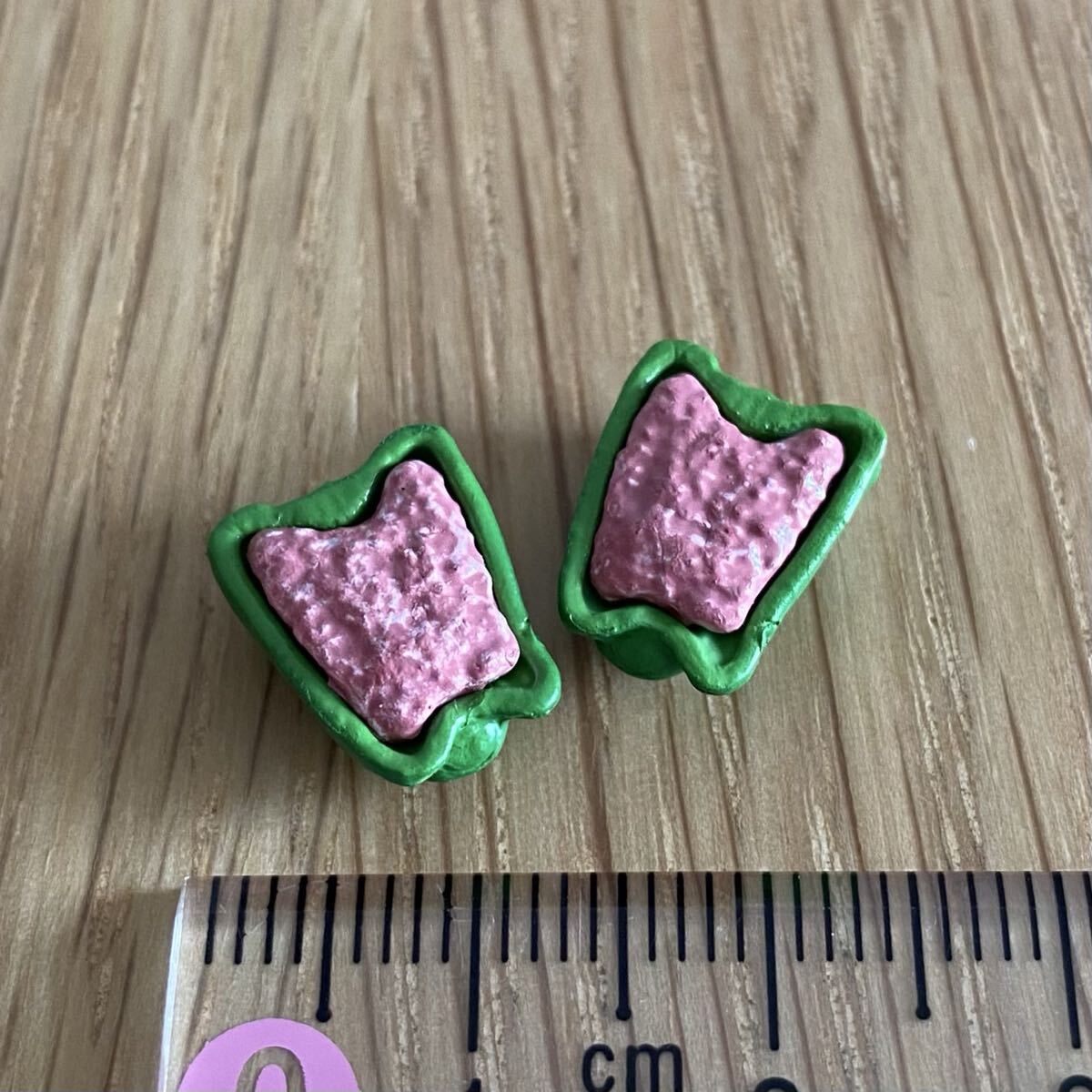 リーメント(単品)*ピーマンの肉詰め 調理前*ぷちサンプル バラ売り ミニチュア Re-Ment キッチン 台所 食卓拍卖