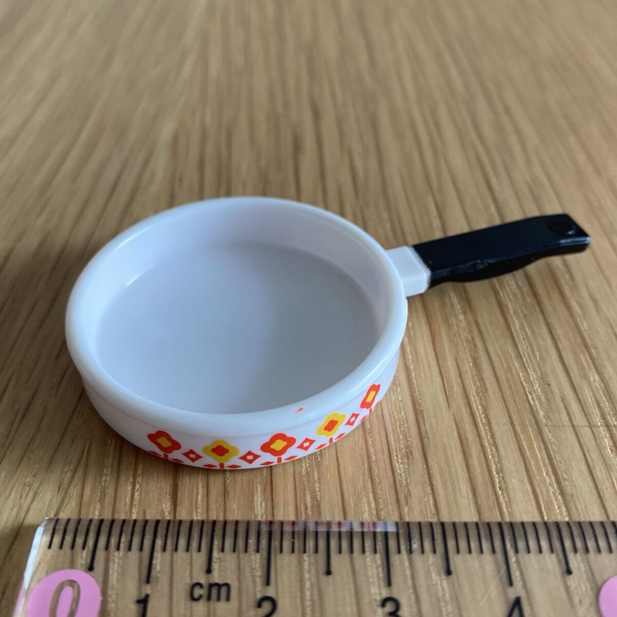 リーメント(単品)*フライパン*ぷちサンプル バラ売り ミニチュア Re-Ment キッチン 台所 レトロ 花柄拍卖