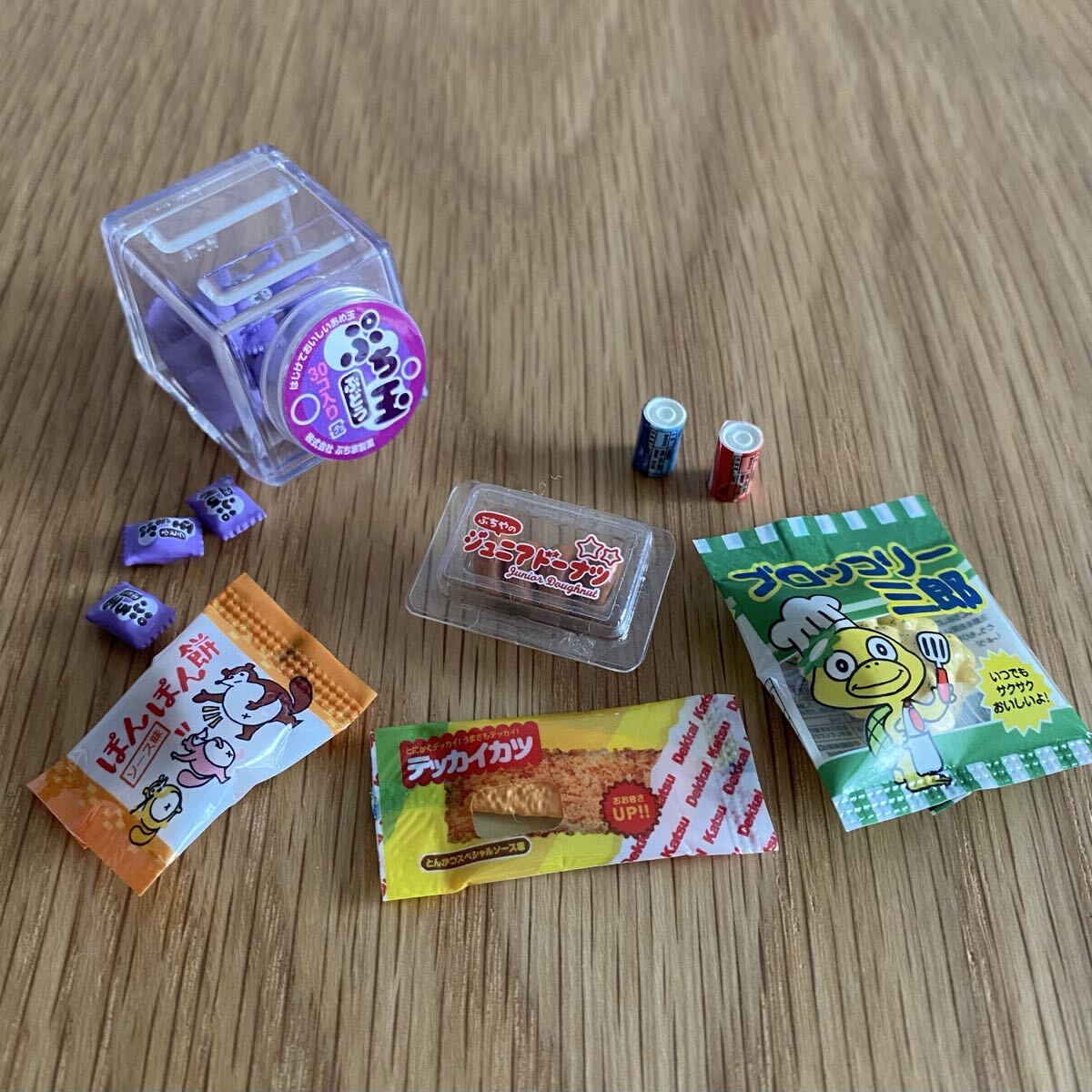 リーメント 昔なつかし街角の駄菓子屋さん お小遣いもらってきた! ミニチュア  ぷちサンプル ドーナツ おやつ キャンディ拍卖