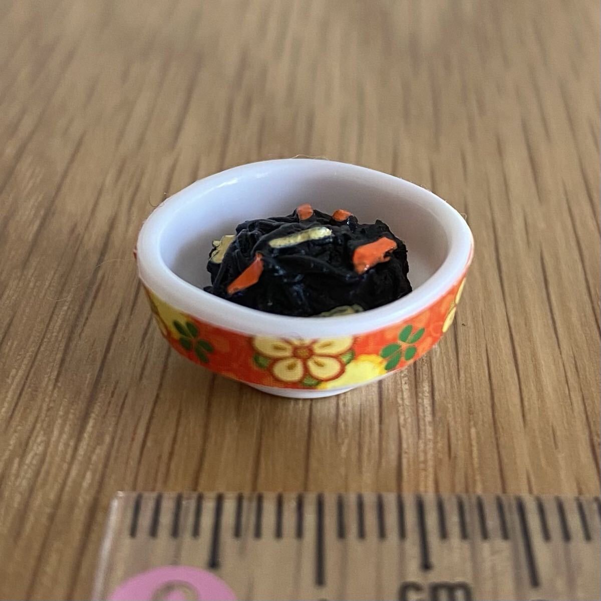 リーメント(単品)*ひじき*ぷちサンプル バラ売り ミニチュア ドールハウス 夕やけ食堂 和食拍卖