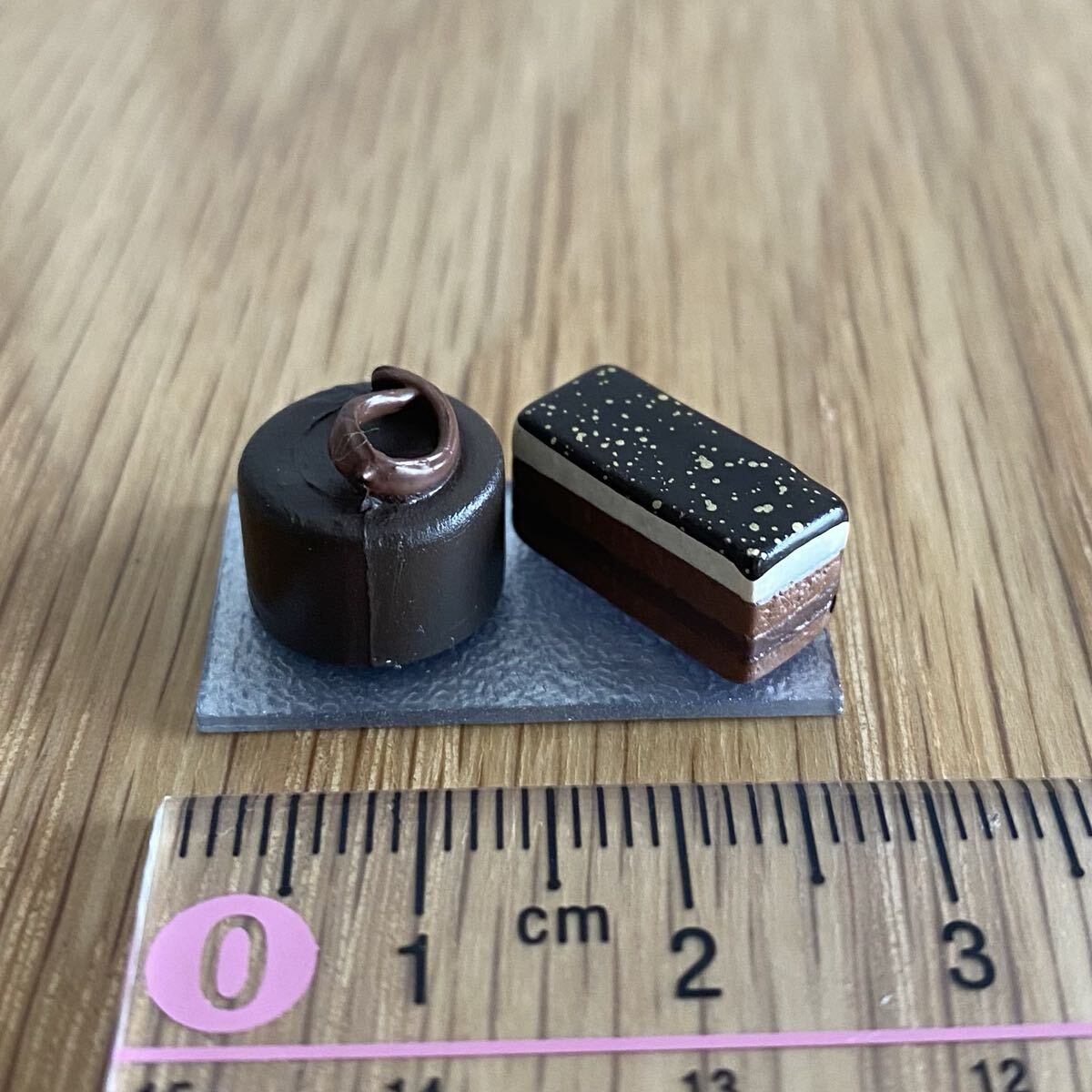 リーメント(単品)*チョコレートケーキ2種*ぷちサンプル バラ売り ミニチュア Re-Ment ザッハトルテ オペラケーキ ショコラトリー 拍卖