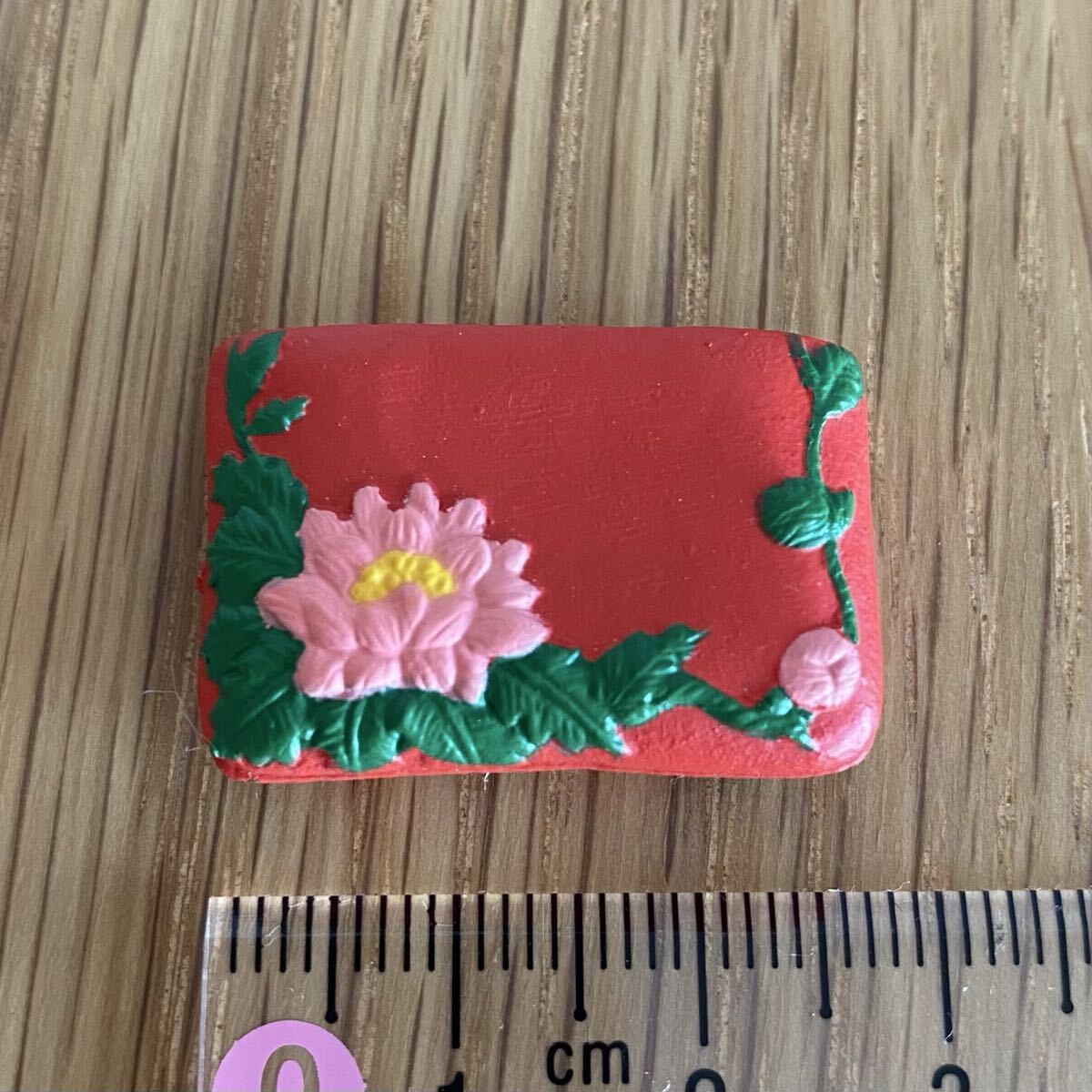 リーメント(単品)*刺繍ポーチ*ぷちサンプル バラ売り ミニチュア Re-Ment アジアン雑貨店 シークレット おもちゃ拍卖