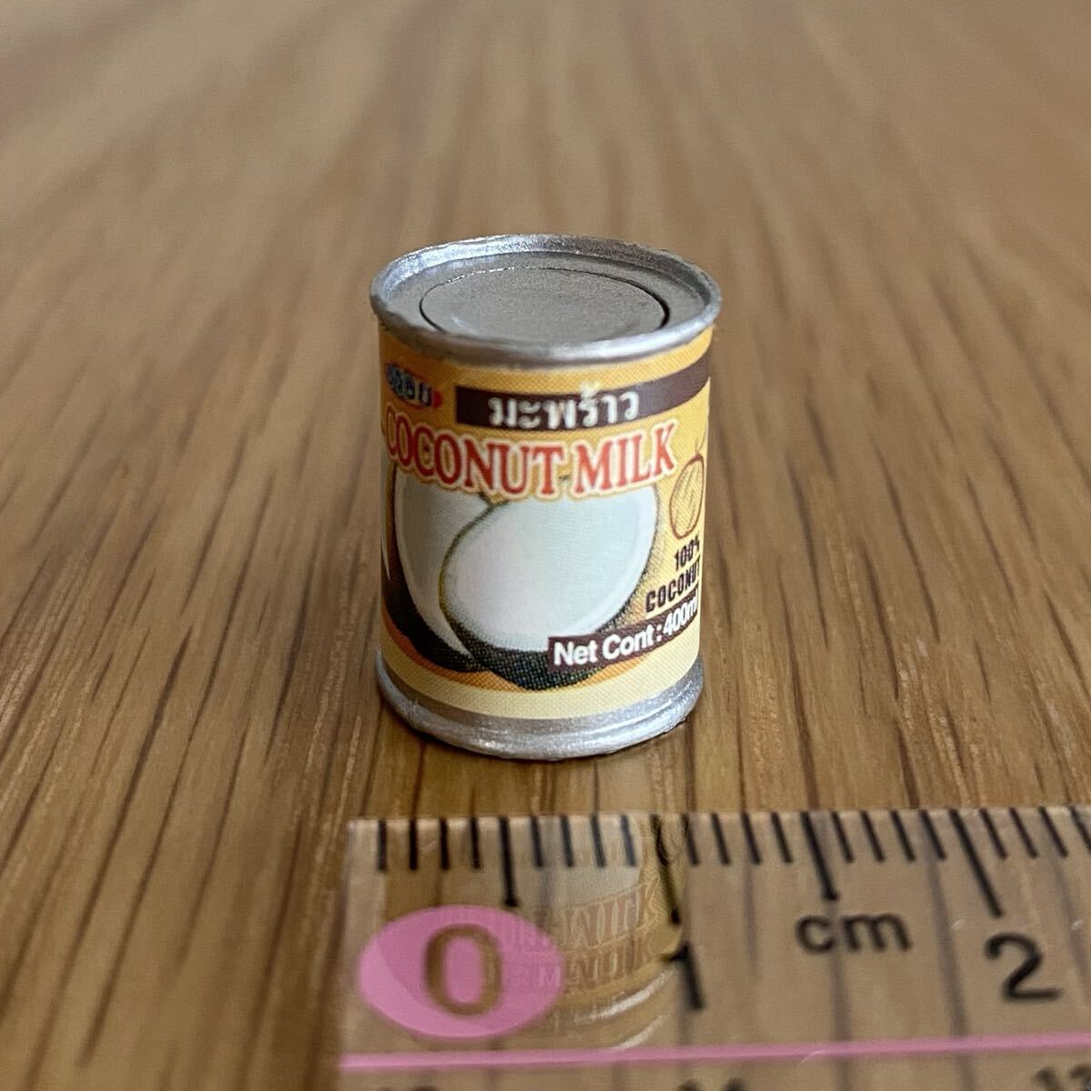 リーメント(単品)*ココナッツミルク*ぷちサンプル バラ売り ミニチュア Re-Ment アジアン雑貨店 缶詰拍卖
