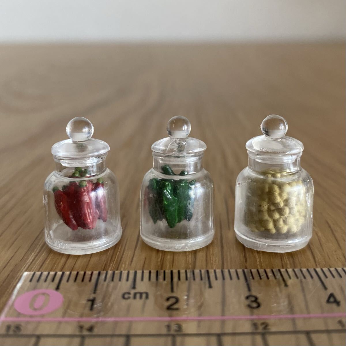 リーメント(単品)*スパイス3種*ぷちサンプル バラ売り ミニチュア Re-Ment アジアン雑貨店 赤唐辛子 青唐辛子 白胡椒拍卖