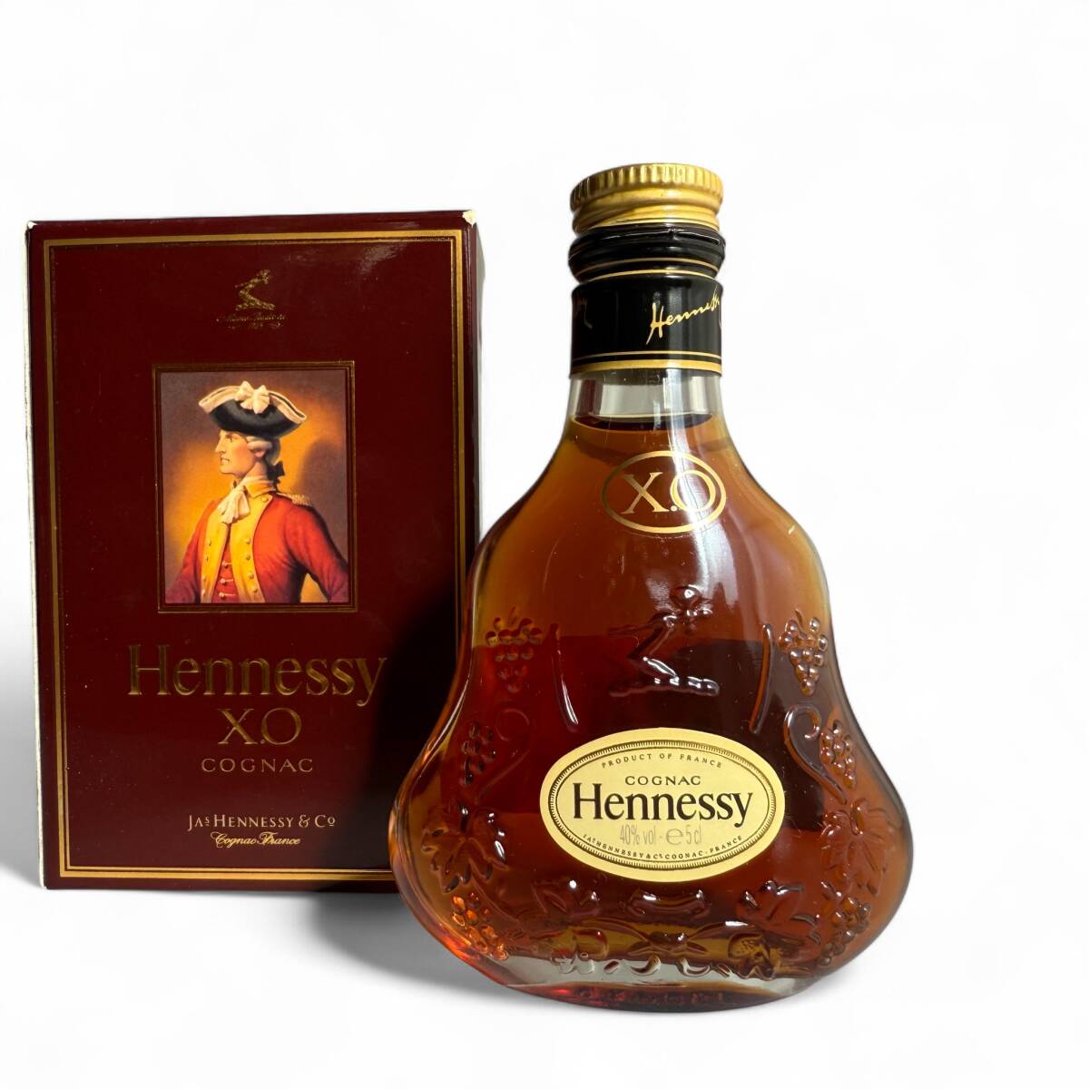 M7-1477 未開栓 Hennessy ヘネシー XO 箱付 50ml ミニボトル拍卖