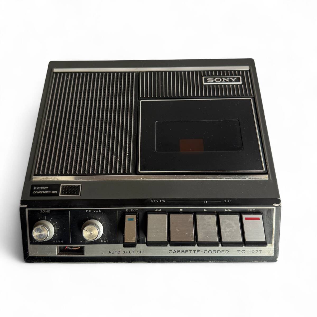 M7-1509 当時物 SONY テープコーダー マイクインマチック 77 TC-1277 拍卖