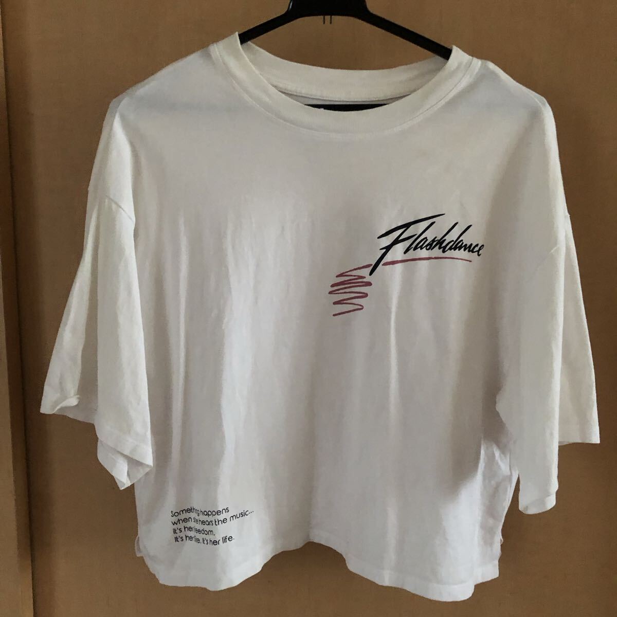 GU 半袖Tシャツ S 白 Flashdance 拍卖