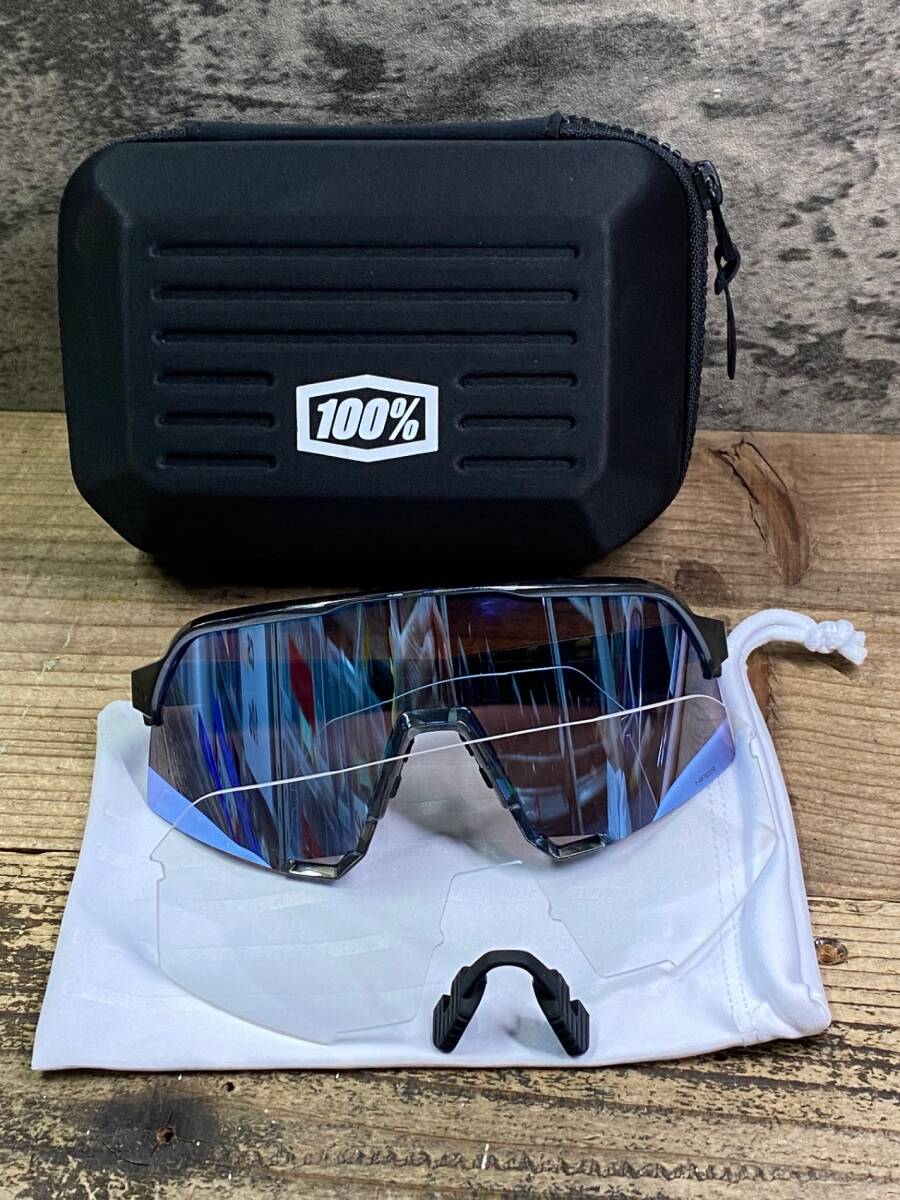 JK623 100% S3 サングラス アイウェア ブラックホログラム ※クリアレンズ付属拍卖