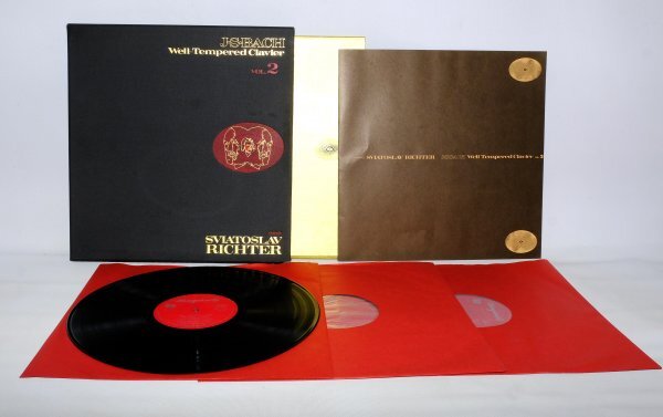 中古BOX盤*部分再生確認済み【J.S.バッハ】スヴャトスラフ・リヒテル*Well-Tempered Clavier Vol.2拍卖