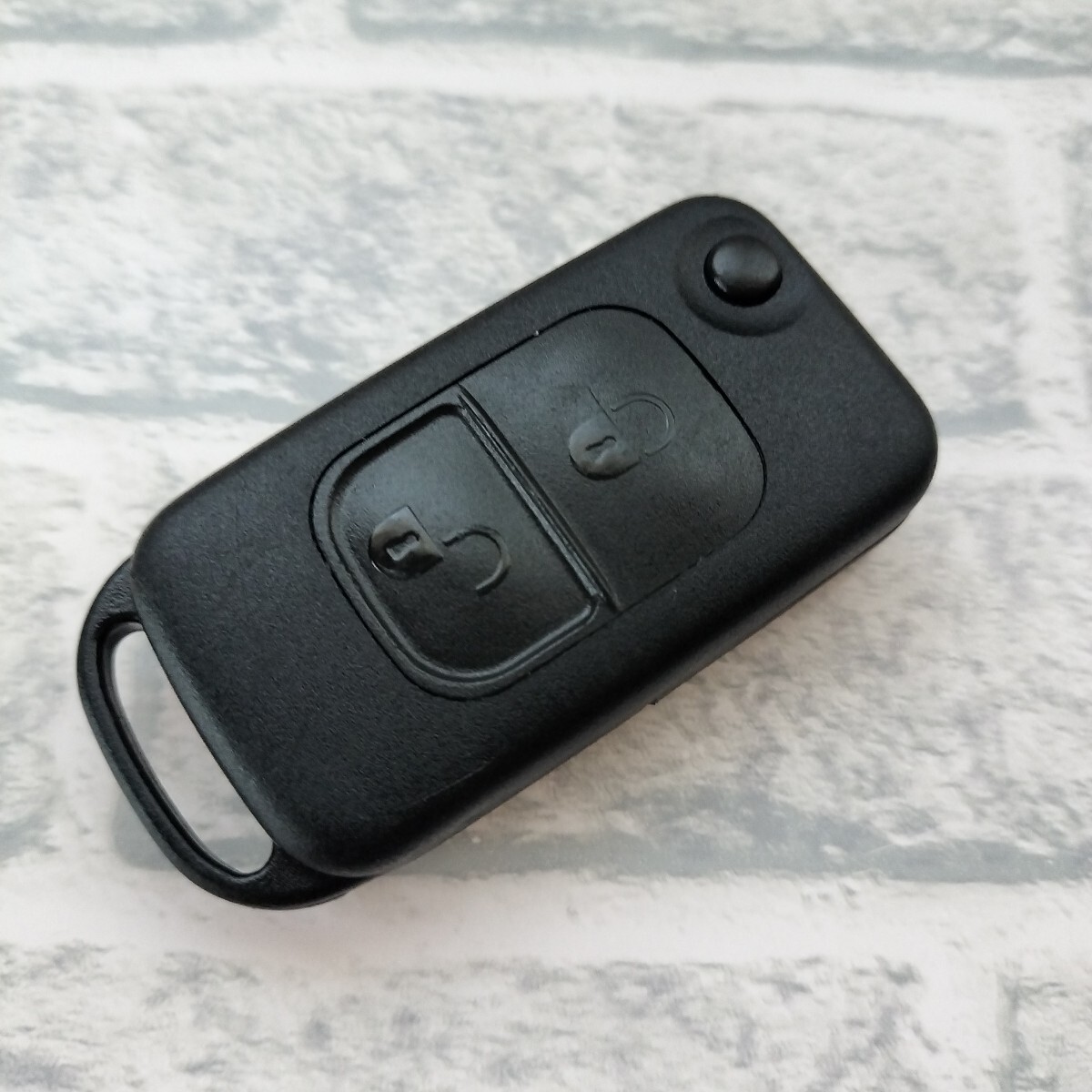 ☆美品/送料無料/ベンツ 純正/2ボタン/ジャックナイフ型/スマートキー/キーレス☆A2410-7-45拍卖