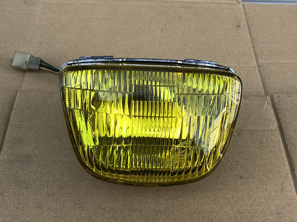 ヤマハ アプリオ 純正 ヘッドライト ライトバルブ イエローレンズ 4JP 4LV タイプ2拍卖