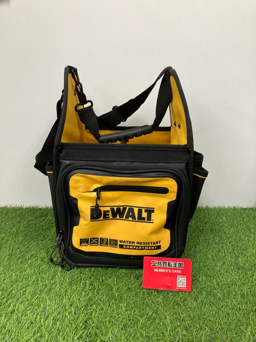 【中古品】デウォルト(DEWALT) タフシステム2.0 ツールバッグ ハーフサイズ DWST83524-1 ITFML3YZWQ7V拍卖