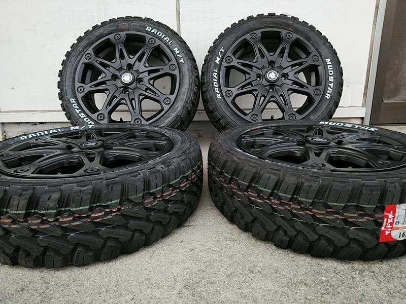10月下旬入荷 ハイゼットジャンボ タイヤホイールセット マッドスター ラジアル MT 165/60R15 15インチ MUD-X マッドエックス拍卖