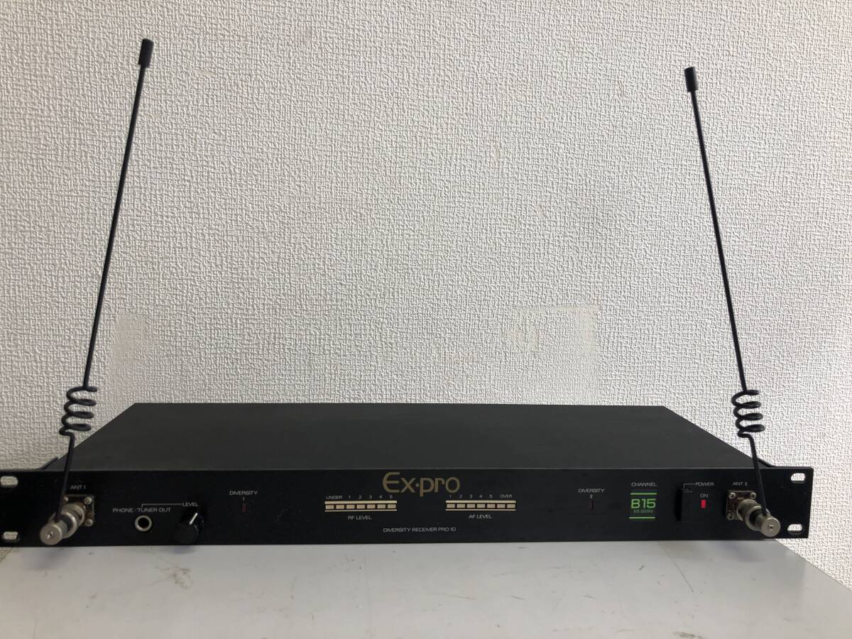 通電確認済み Ex-pro PRO-10 PLL レシーバーのみ拍卖