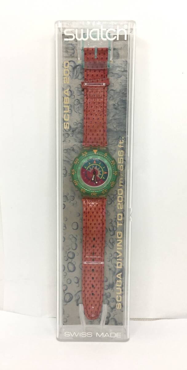 Swatch スウォッチ SCUBA 200 Tipping Compass 腕時計 SDK111 200M防水拍卖