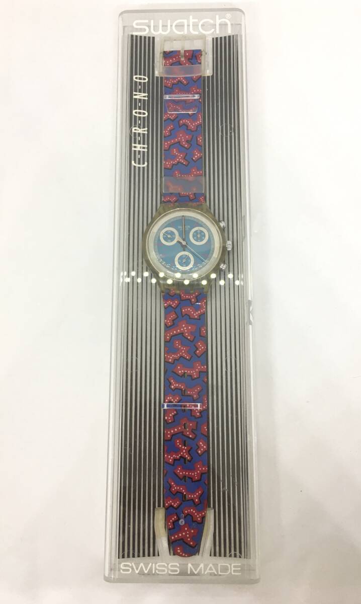 Swatch スウォッチ Chrono Wild Card クロノ ワイルドカード 腕時計 SCK100拍卖